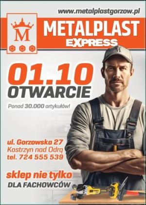 Metalplast otwiera swój oddział w Kostrzynie