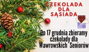 Podaruj seniorowi czekoladę 
